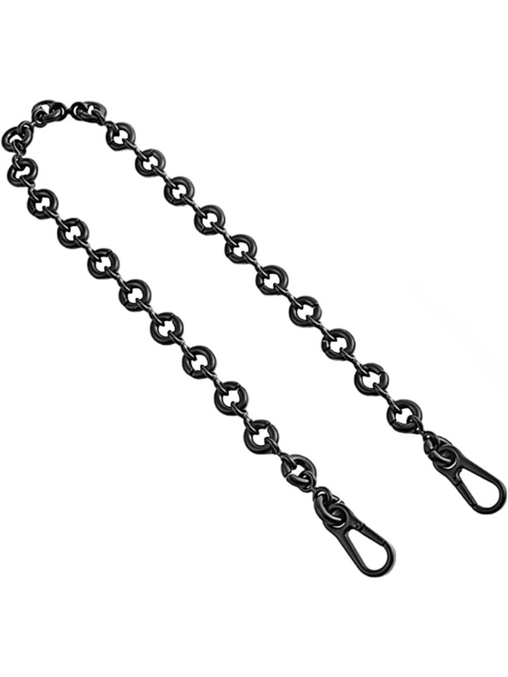 Handmade 43.3" Chain Strap Replacement for Handbag - Adjustable Metal Buckles